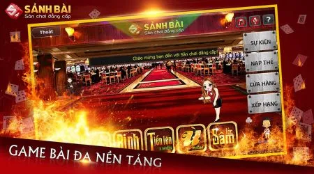 Sảnh Bài - Game Đánh Bài Online Đổi Thưởng Cực HOT