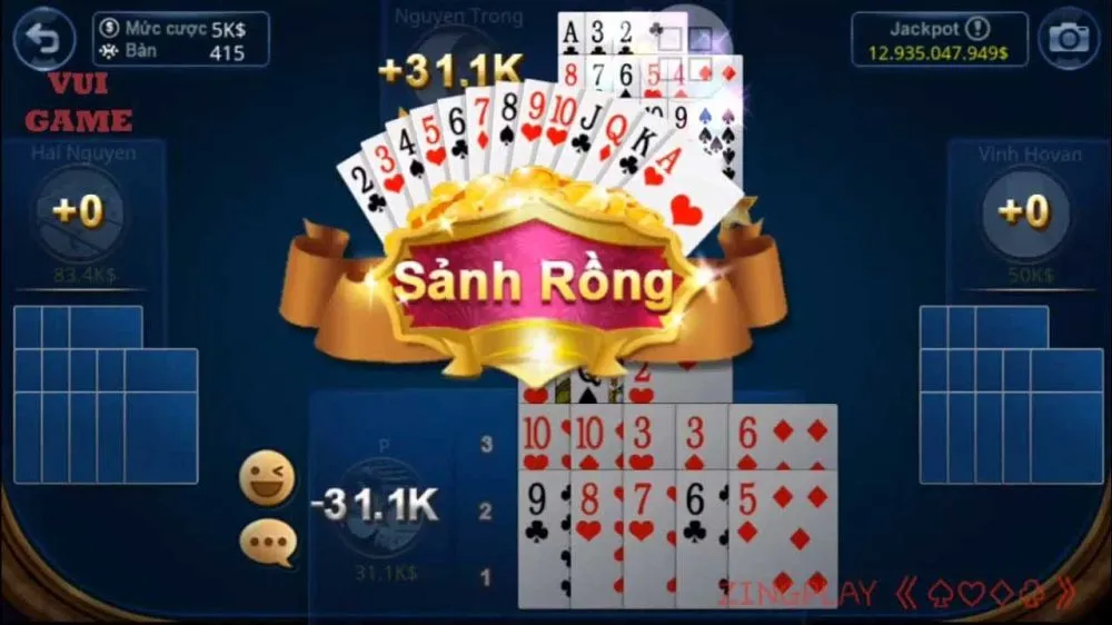 Sanh rong - Đánh Bài, Đổi Thưởng Online Miễn Phí - Ảnh 4