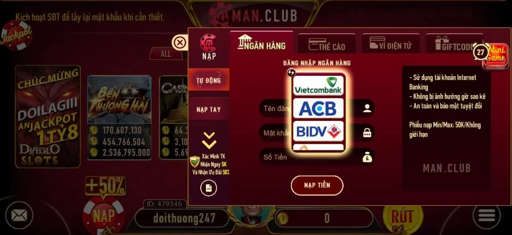 Manclub - Tải Man club APK, IOS, PC cập nhật link tải mới nhất - Ảnh 7