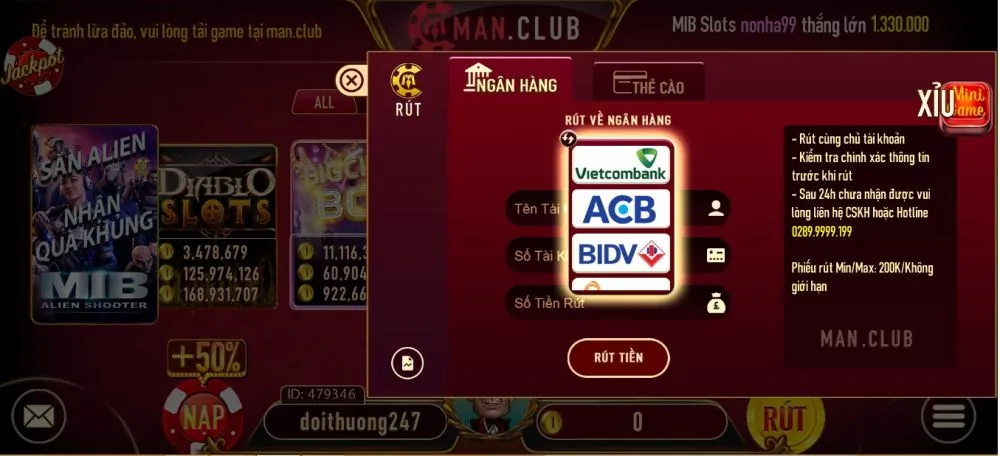 Manclub - Tải Man club APK, IOS, PC cập nhật link tải mới nhất - Ảnh 8