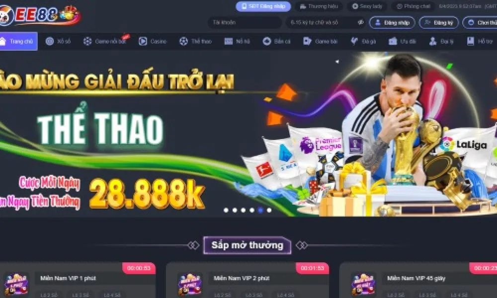 EE88 Casino: Đánh bại may mắn và thắng lớn với nhà cái uy tín - Ảnh 1