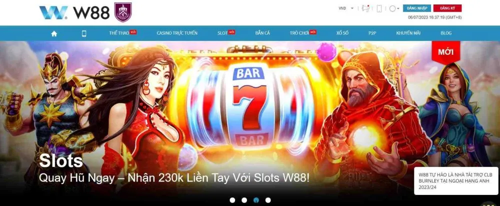 W88 - Sòng bạc đẳng cấp với nhiều lựa chọn game đa dạng - Ảnh 1