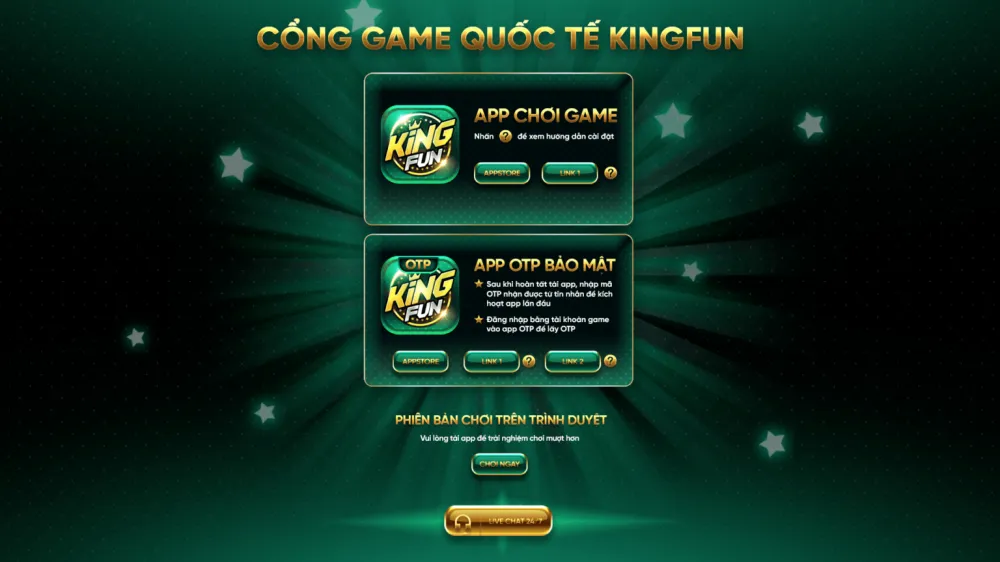 KINGFUN - GAME BÀI ĐỔI THƯỞNG QUỐC TẾ SỐ 1 - Ảnh 7