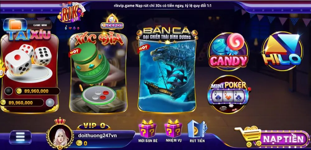 Rikvip: Thế giới game đổi thưởng đẳng cấp số 1 Châu Á - Ảnh 8